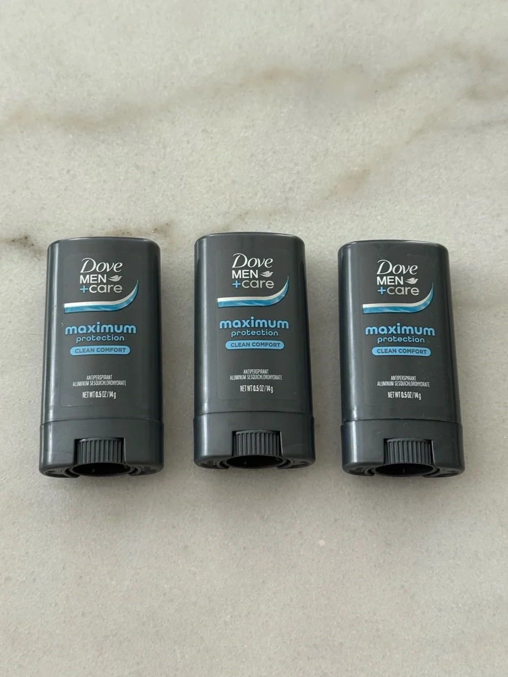 BRAND NEW Dove Men+Care Maximum Protection Deodorant *3 - 0.5oz each